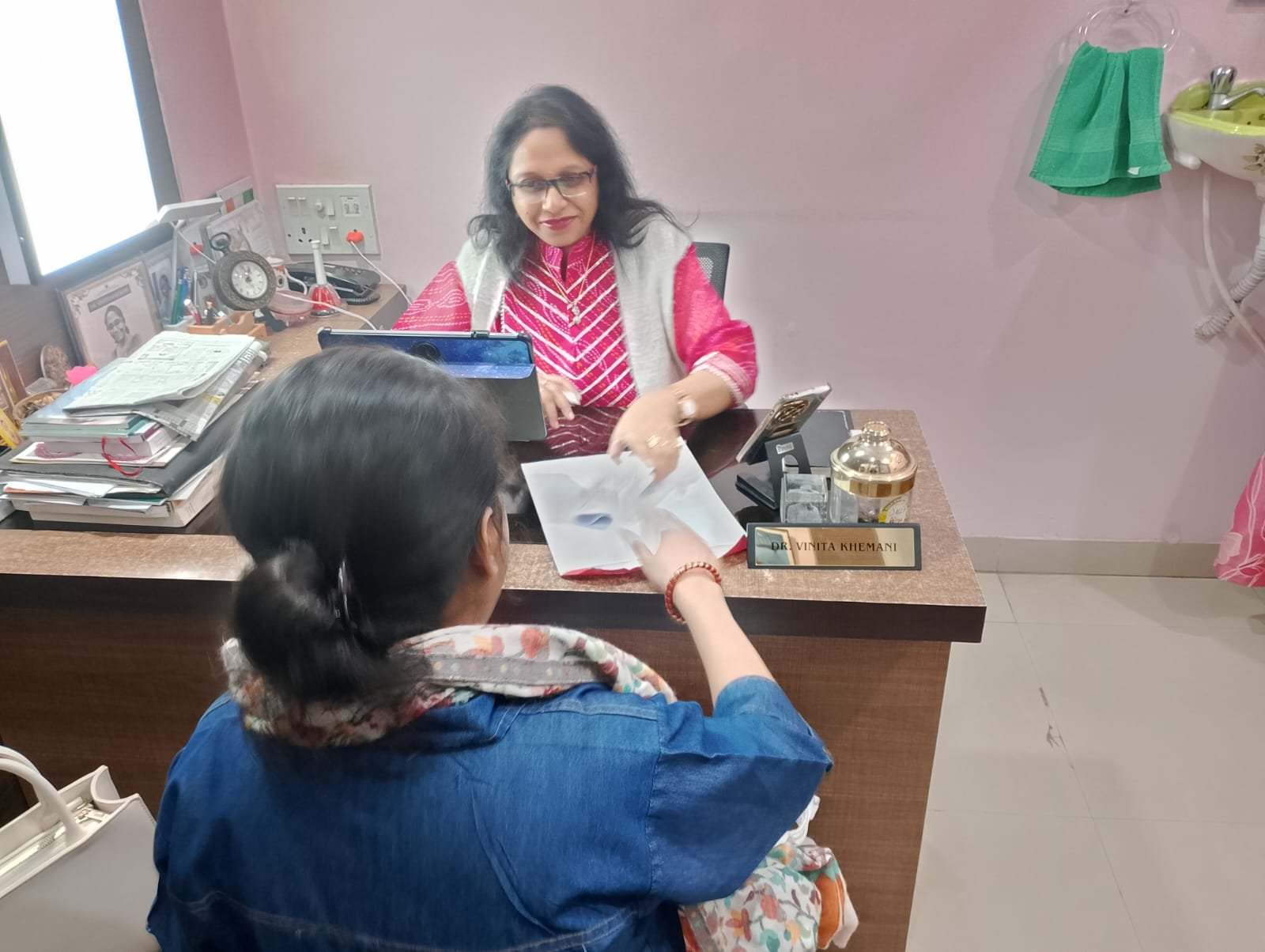 Laparoscopic ovarian cystectomy consultation and evaluation